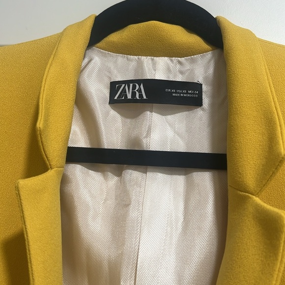 Zara Women’s Collard Long Sleeve Coat, size XS - Picture 2 of 11